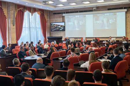 НОСТРОЙ принял участие в открытии XXV Международной научной конференции «Строительство в формировании среды жизнедеятельности» НОСТРОЙ принял участие в открытии XXV Международной научной конференции «Строительство в формировании среды жизнедеятельности»